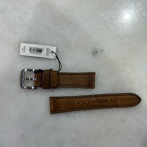 Shinola 20mm navigator leather strap. Brand new and never worn